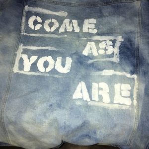 Nirvana Blue Jean Acid Wash Jacket